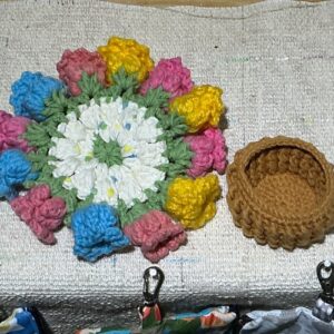 花花杯墊